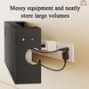 Wifi Box Hider Multifunctional Wall Mount Carbon Steel Organizer Internet Box Hider for Electronics Network Outlet Output Guards