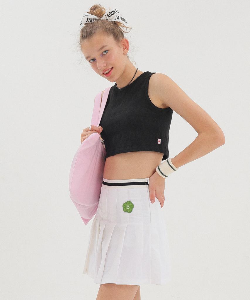 Jun Jun Space Tennis Skirt_White