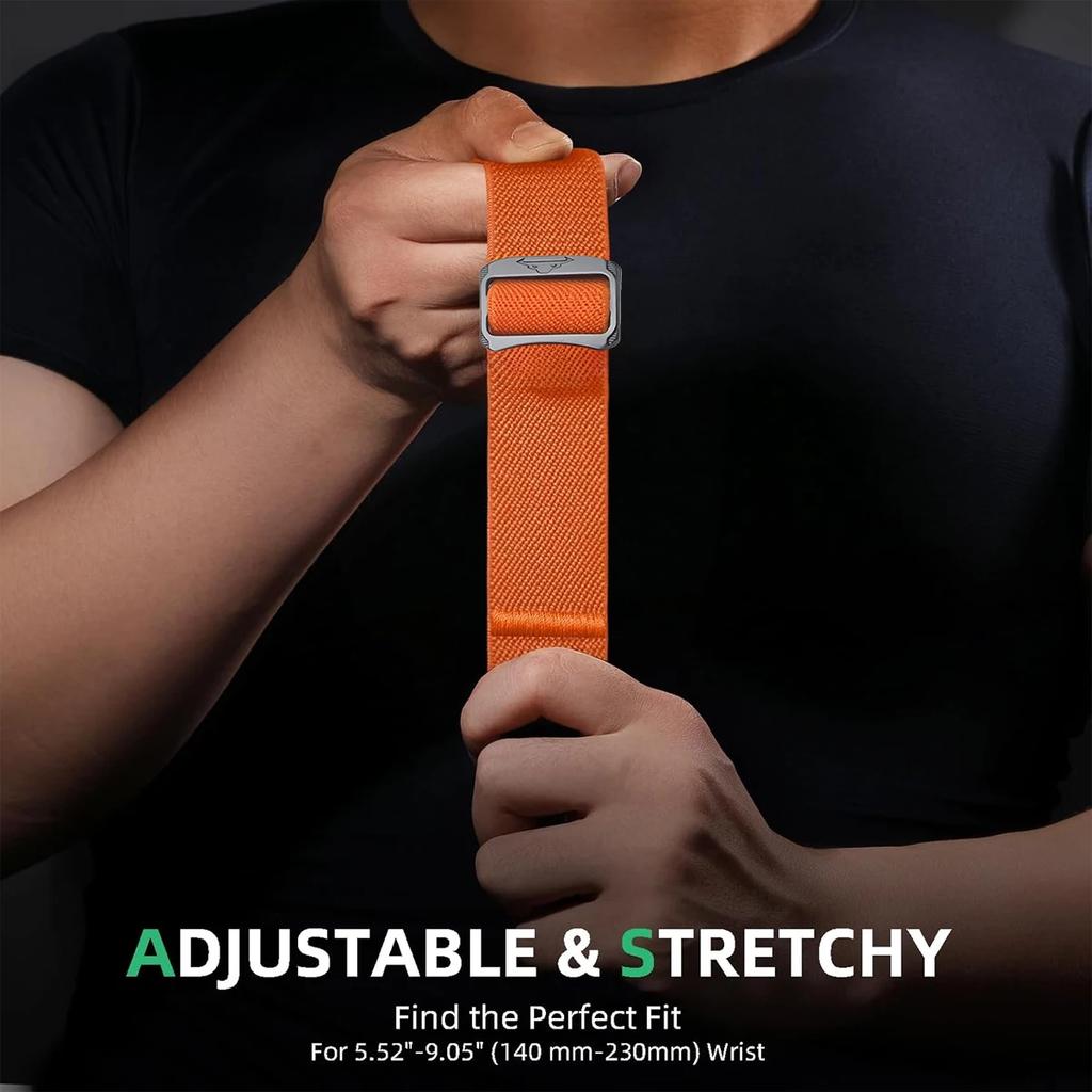 Nylon Loop Strap for Samsung Galaxy Fit 3 Adjustable Elastic Bracelet Watchband for iWatch Samsung Galaxy Fit3 Band Accessories