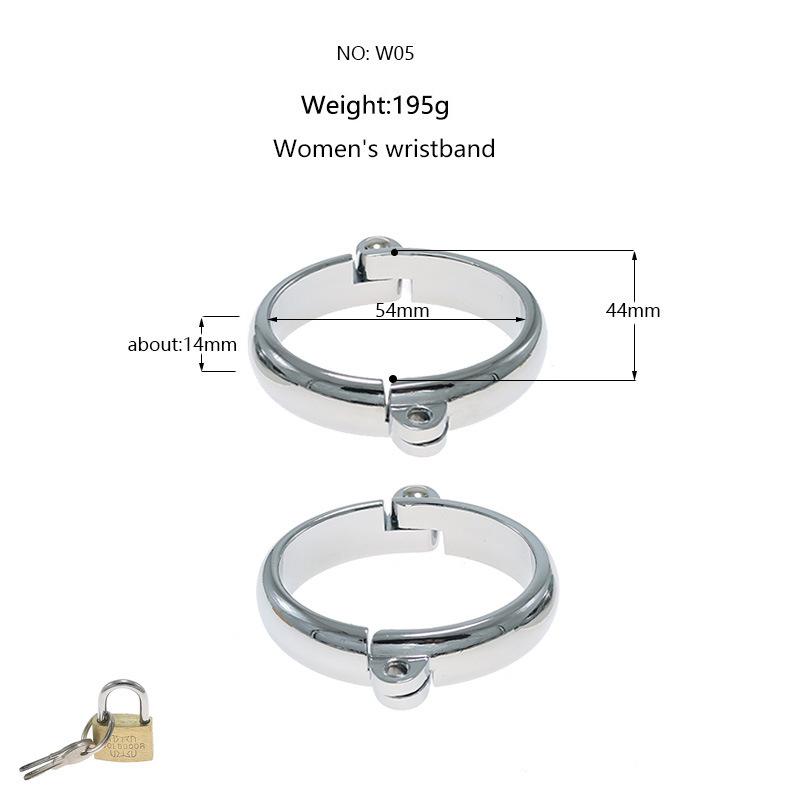 Men and Women Sex Handcuff Ankle Ring Oval Adult Sex Tools Couple Game Props Bedding