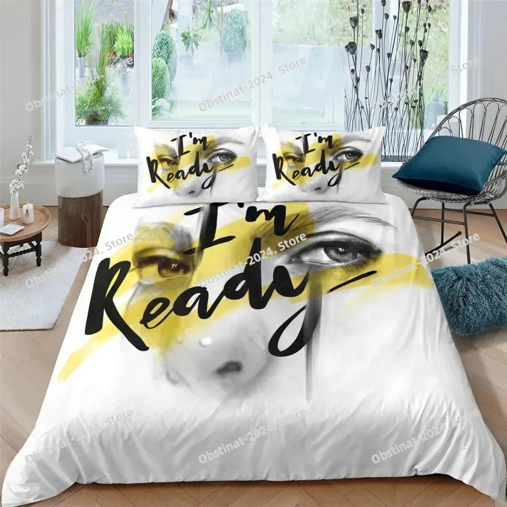 Makeup Lipstick Luxury Bedding Set Cosmetic Pink Duvet Cover Girls Women Polyester Bedding Set Ho