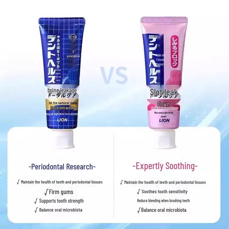 Lion DENT Health Sensitive Care Toothpaste (2x85g)