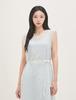 Roem See-Through Layered Long Dress Rmowg25R13