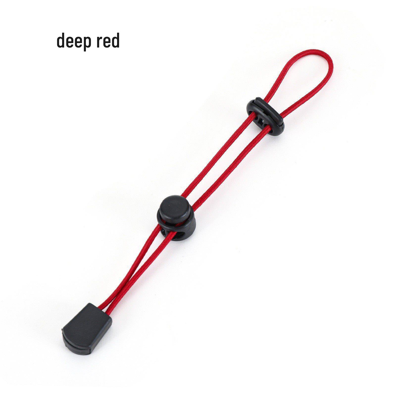 Outdoor Mountaineering Backpack Elastic Rope Buckle and Hiking Pole Holder красный