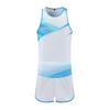 Unisex Quick-Dry Sweat-Wicking Track and Field Training Uniform Set