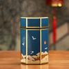 Small Empty Sealed Tea Set Accessories Hexagonal Tea Organizer Tea Storage Tank Tea Pot Tea Box