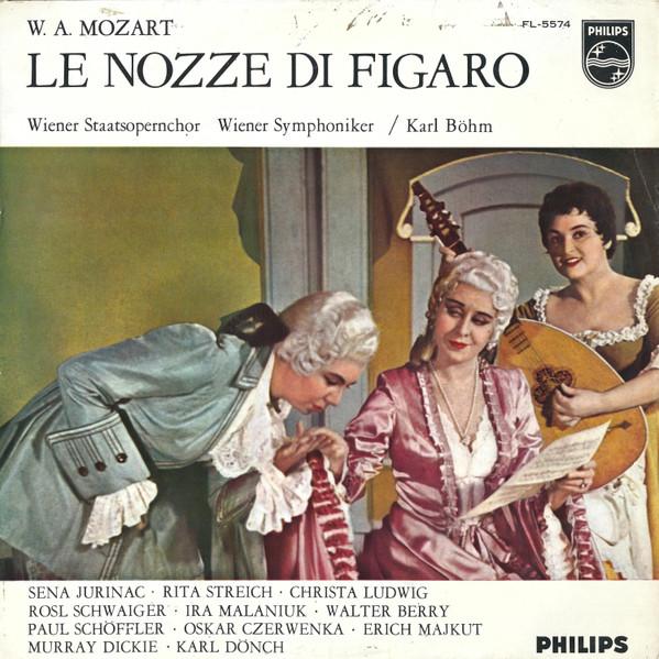 

LP Record WIENER STAATSOPERNCHOR, WIENER SYMP - Le Nozze Di Figaro FL5574 PHILIPS Japan Classical Used