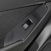 For Mazda 3 Axela Accessories 4pcs/set Car Interior Styling Carbon Fiber Auto Window Lift Button Panel Cover Case Sticker