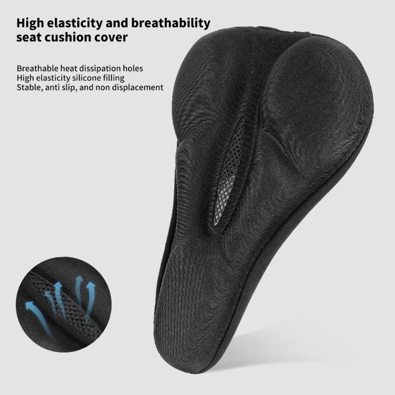 Thicken Bicycles Seat Cover Cushion Road Bike Cycling Saddles Comfortable Cycling Exercise Bike Seat Cushion Pad