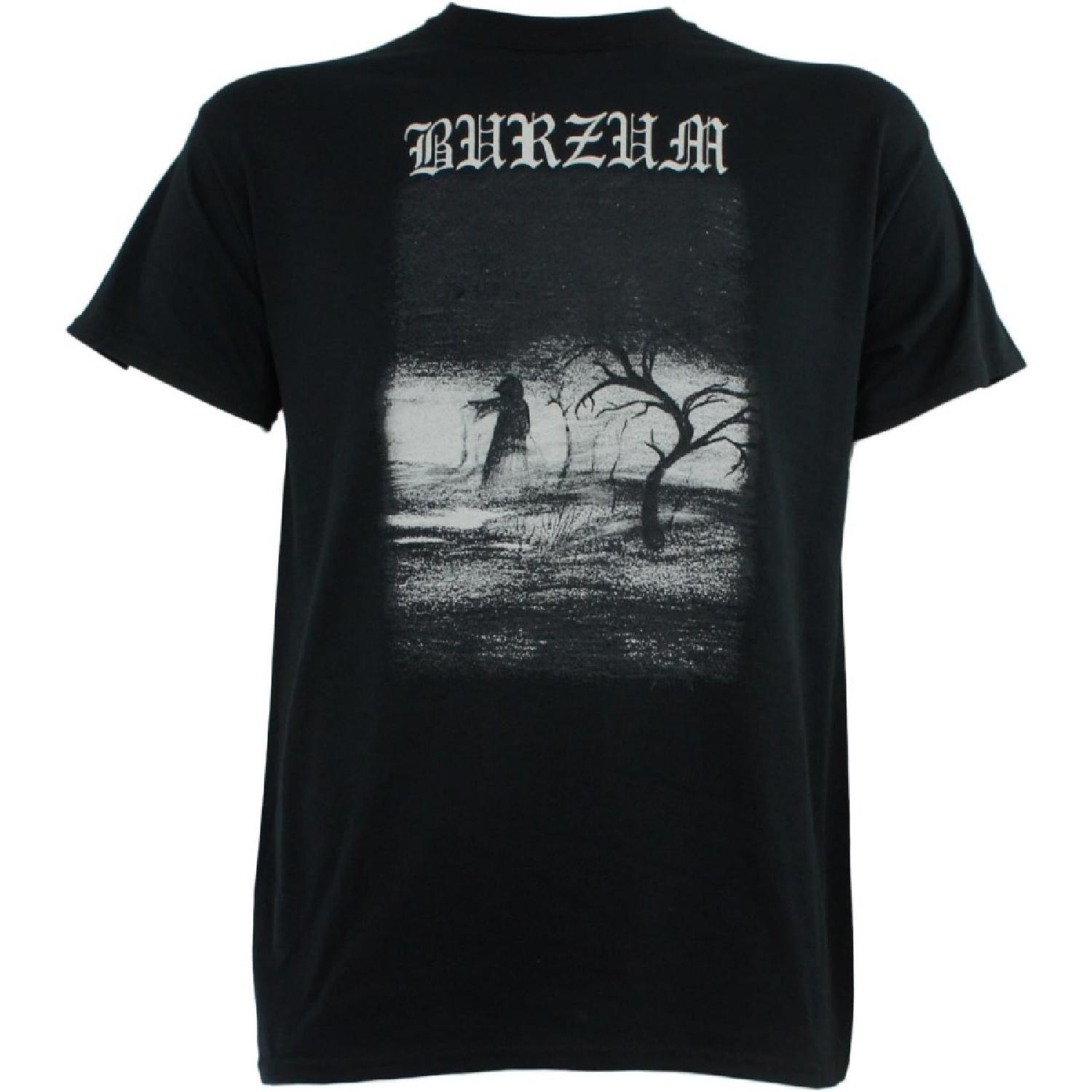 Мужская футболка Burzum When Night Falls M XXXXXL чёрный