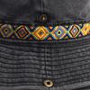 Outdoor Sun Hat Woman Bucket Hat Man Cotton Embroidered Vintage Beach Waterproof Fisherman Fishing Cap Summer Foldable Bob Man