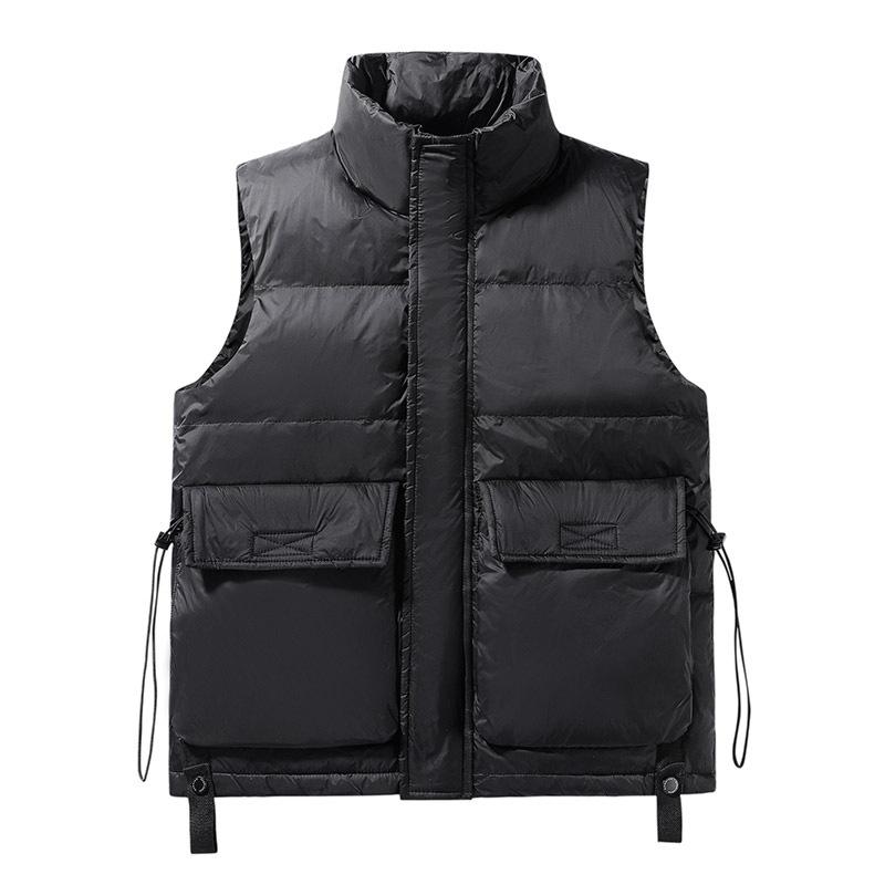 Winter Daunenweste für Herren und Damen, Weste im neuen Stil, Trendige Marke Weiße Entendaune Warme Arbeitskleidung, Ärmellose Weste, Paarstil Jacke