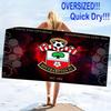 Southampton Print Beach Towel, Large Soft Quick Dry Towel for Beach Camping Swimming