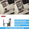Carbon Fiber Car Interior Accessories Center Console Dashboard Gear Full Set Tuning Stickers For Mercedes W210 E Class 1996-2002