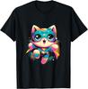 Kawaii Cat Hero - Cute Anime Superhero T-Shirt