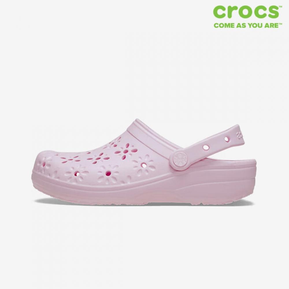 

Crocs Classic Floral Cut Out Clog Sandals 210927 6zw 6ZW/250