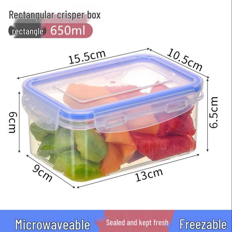 

Tiangong 650ml Transparent Microwave Food Storage Box