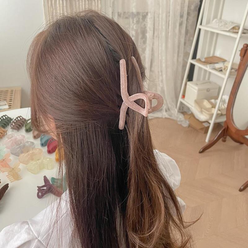 Women's Winter Velvet Fluffy Accessory Clip