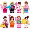Building Blocks, Humanoid Dolls, Toys, Digital Action Figures Assembled Toys Crawler Children's Educational Toys Dolls for Girls