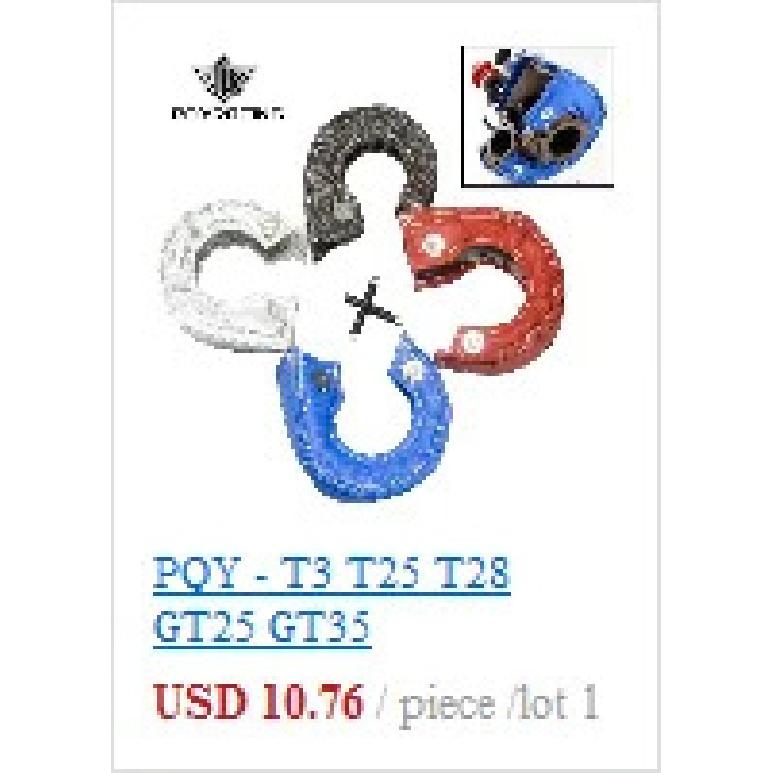 PQY - Turbo Heat Shield Turbocharger Blanket Cover For T2 T25 T28 GT28 GT30 GT35 For Most T3 Turbine Housing Turbo Charger