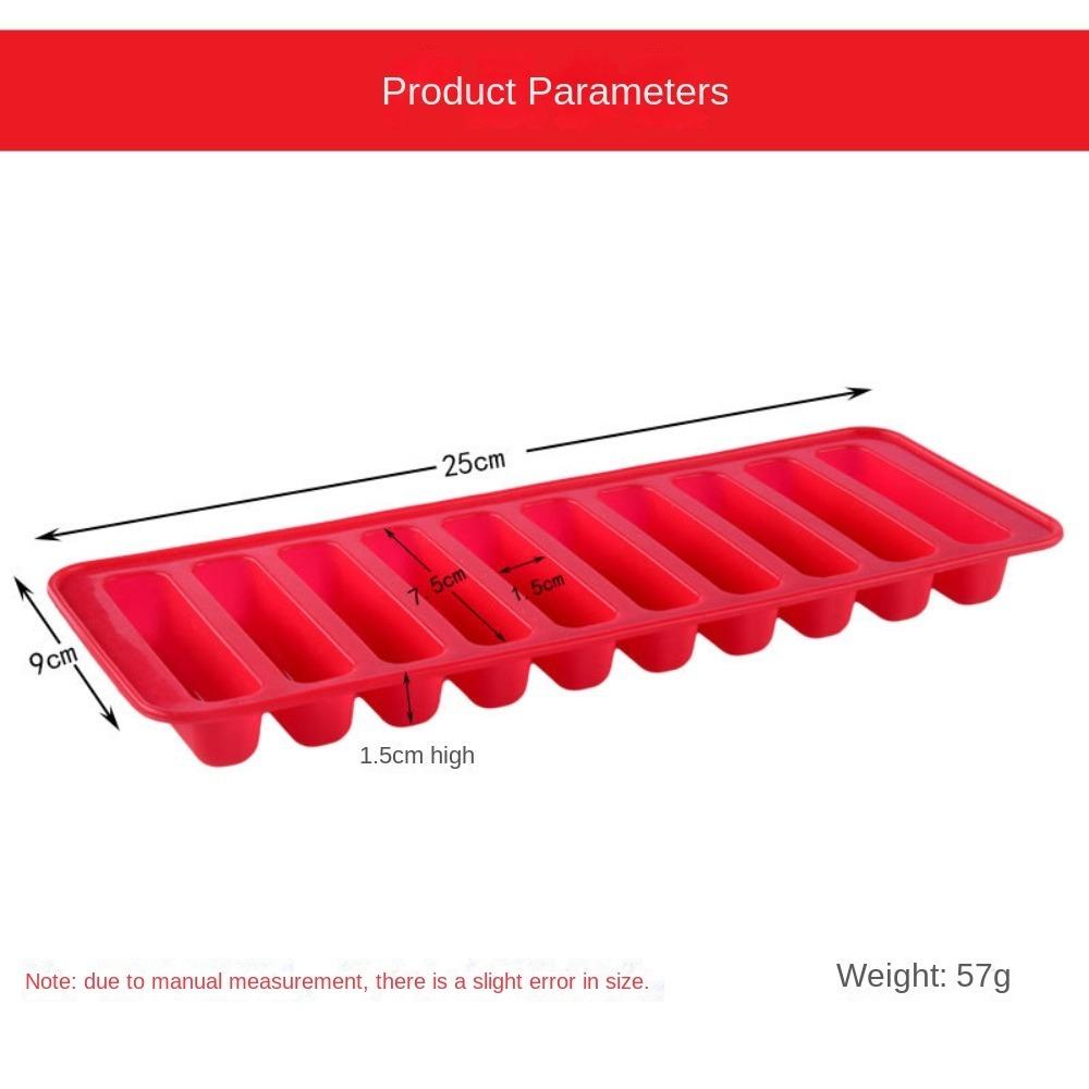 Silikonová forma na ledové kostky, forma na sušenky s 10 mřížkami, kreativní forma na čokoládu