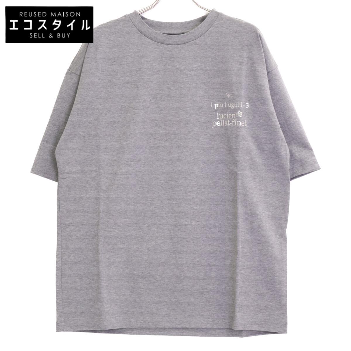 

1piu1uguale3 MRT290 Серый КАМУФЛЯЖ ЛИСТ R-ОБРАЗНАЯ ФУТБОЛКА Сзади Камуфляжный Лист Футболка топы 6 серыйПоношенный