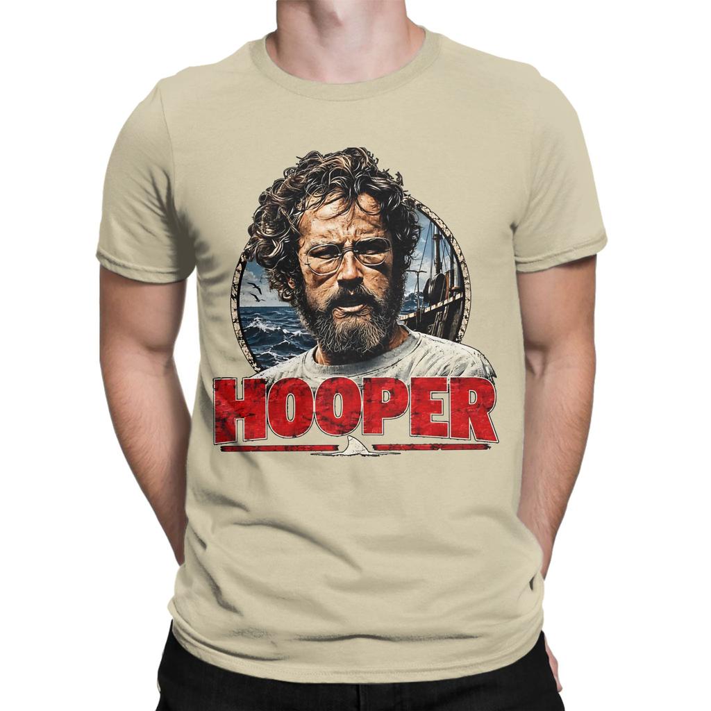 Hooper Jaws Novelty 100 Cotton Tshirt Jaws Tees Tops For Unisex