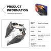 Motorcycle Tail Light For Yamaha YZF R7 YZFR7 YZF-R7 2022-2025 Integrated LED Rear Turn Signals Indicators Flashers Taillight