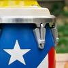 Puerto Rican Flag Conga Style 3D Printed Can Holder, Beverage Insulator, Lightweight 12oz Can Cooler for Parties Beaches Barbecues Caribbean Gift