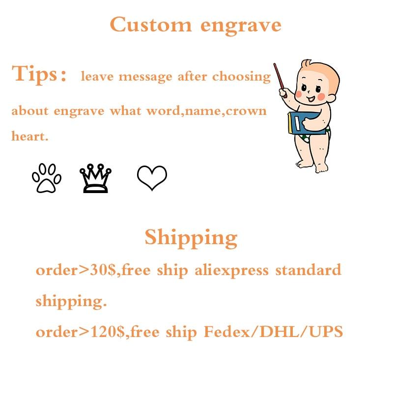 Shouman Rose Gold Color Color White Black Charm Finger Ring Woman Man Custom Engrave Name Bridal Party Event Wedding Occasion Jewelry 316L Stainless