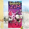 Funny Cartoon I-Invader Zim Towel Soft Pool Gift For Travel Gym Shower Camping Quick Dry Sports Large Beach Towels