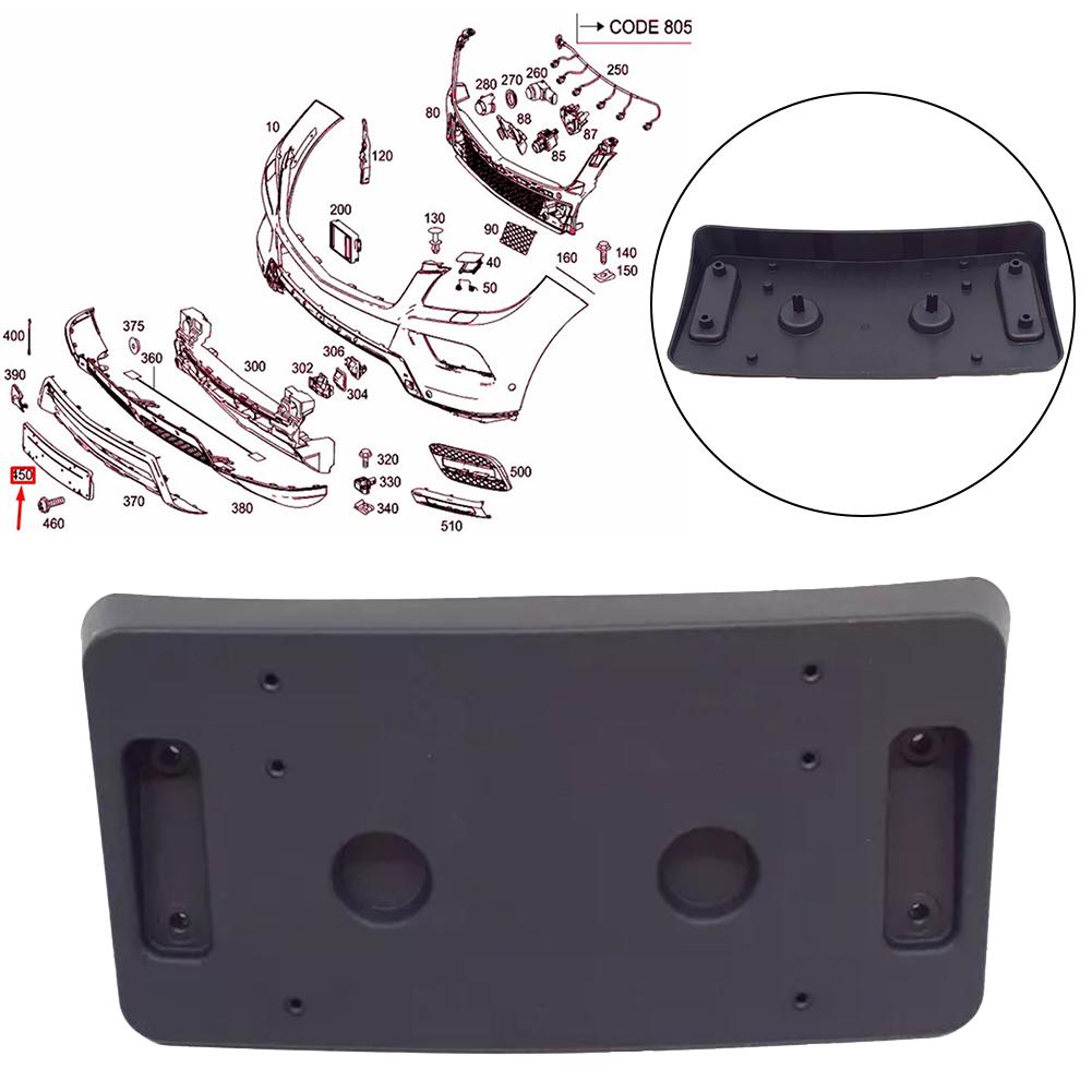 For Mercedes For GLE 2016 2018 For GLS 2017 2019 Front Bumper Plate Bracket