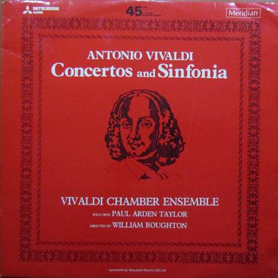LP Record VIVALDI CHAMBER ENSEMBLE PAUL ARDE  Antonio Vivaldi Concertos And Sinf E4577053 Meridian 1982 UK Classical Used