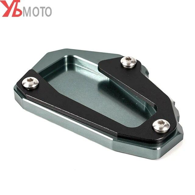 Motorcycle CNC Side Stand Extension Kickstand Enlarge Pad For Ducati SCRAMBLER 1100 Sport Icon Dark DesertX Desert X 2022 2023