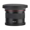 Hakeeta 58mm 0,35X Fish-Eye-Objektiv, Super-Weitwinkelobjektiv für digitale Spiegelreflexkameras, Schwarz