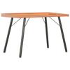Bureau - Marron - 90x50x79 cm - Bois d'ingénierie - Design contemporain - Montage facile