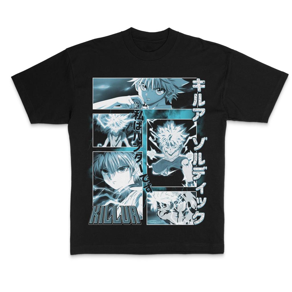 Anime HUNTERHUNTER Shizuku Murasaki Graphic TShirt 100Cotton Oversized Shirt Unisex Y2k Unisex Short Sleeve ONeck High Quality