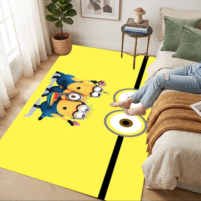 Minion Fun Living Room Nonslip Area Rug Soft Carpet For Bedroom Game Playroom Sofa Office Home Decor Doormat Christmas Gift C929927