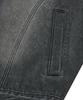 Standarderror 87-Stan117 [Basic] Vintage Washed Racer Denim Jacket Vintage Black