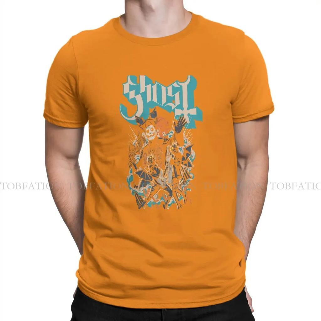 Ghost Spooky Lover Pure Cotton TShirt Impera Maestro Classic Elegant T Shirt Oversized Men Clothes Ofertas Trendy