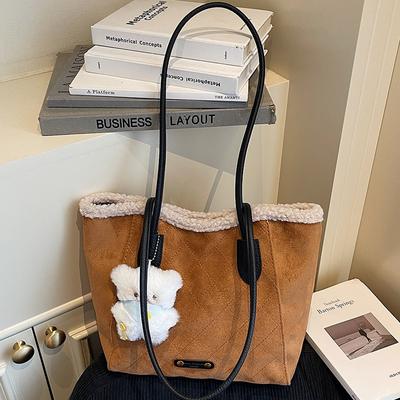 Fashion Commuter Large-capacity Bag Women's New Autumn Shoulder Bag Going Out Fashionable Work Tote Bag Women