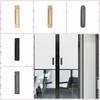 Double-sided Self-adhesive Handle Aluminum Zinc Zinc Alloy Glass Door Knob Sliding Door Handle  Kitchen Door