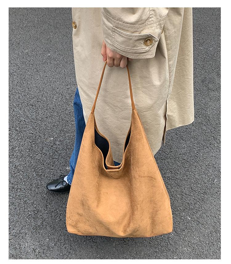 Harajuku Women's Canvas Tote Bag - Large Capacity, Solid Color, Crossbody & Mother-Child Style