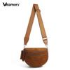Women Adjustable Strap Crossbody Bag Vintage Shell Waist Bag Casual Daily Shoulder Purse