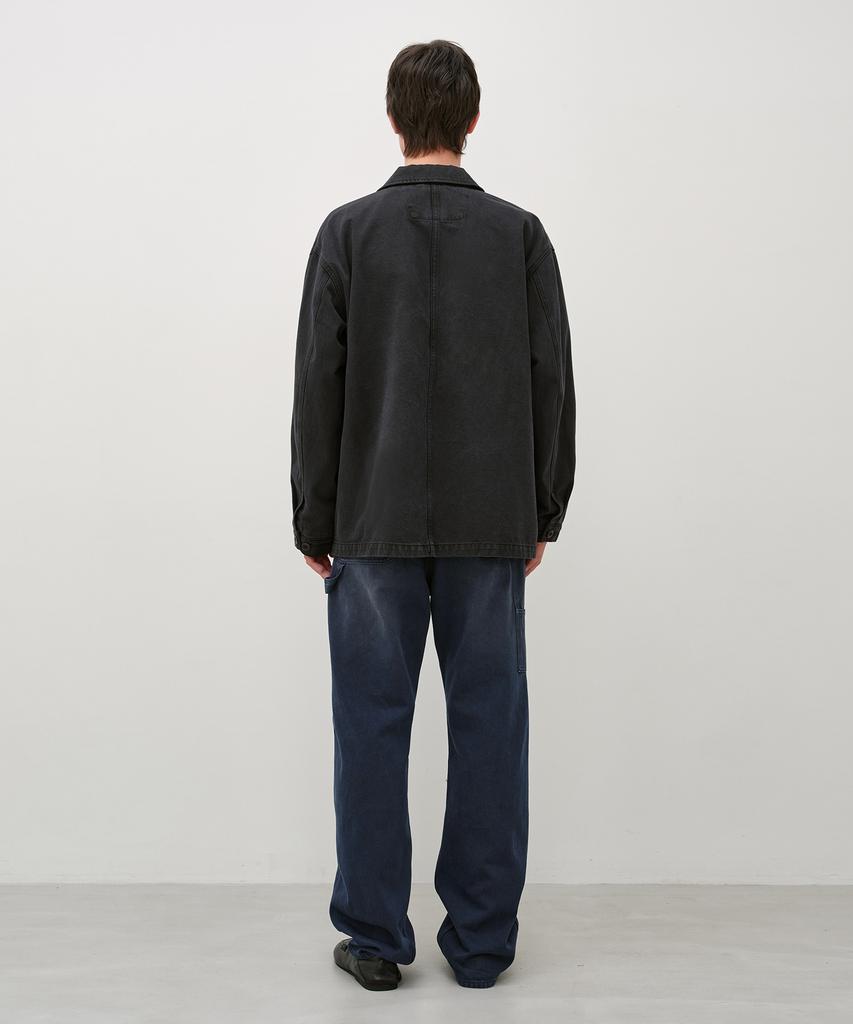 INSILENCE French Work Jacket Ink Black