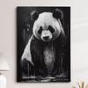 Tapestry Panda Black and White Animal
