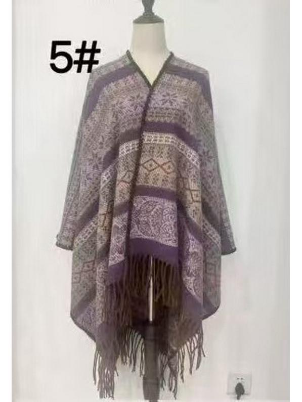 2025 Ethnic Tibetan Yunnan Photography Shawl Cloak Scarf Cape Retro