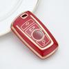 TPU Remote Car Key Case Cover Holder for BMW 1 3 5 7 Series X1 X3 X4 X5 X6 F10 F20 F30 F34 F25 F31 M3 M4 E34 Keychain