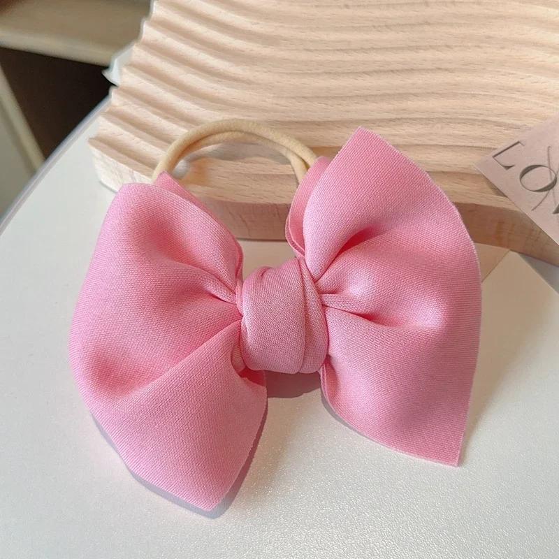 Baby Girl Bows Headband Newborn Turban Big Hairband Accessory Kids HairBand Outdoor Toddler Children HeadWrap Hair Accessories
