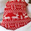 Elk Christmas Hat Snowflake Knitted Beanie Hat Leisure Santa Claus Hat  Party